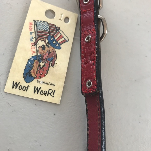 Woof Wear Dog Collar 10” Spikes - Picture 5 of 6